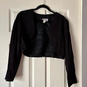 Dave & Johnny Elegant Black Bolero